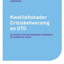 Kwaliteitskader Crisisbeheersing en OTO uitgebreid met specifieke normen voor ambulancezorg en huisartsenzorg